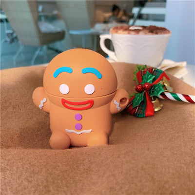 Gingerbread man cartoon AirPods Case - Expressify