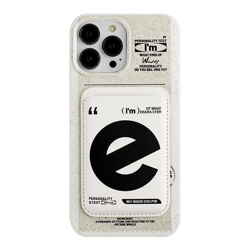 Biodegradable iPhone Case with Magnetic Card Holder - Expressify