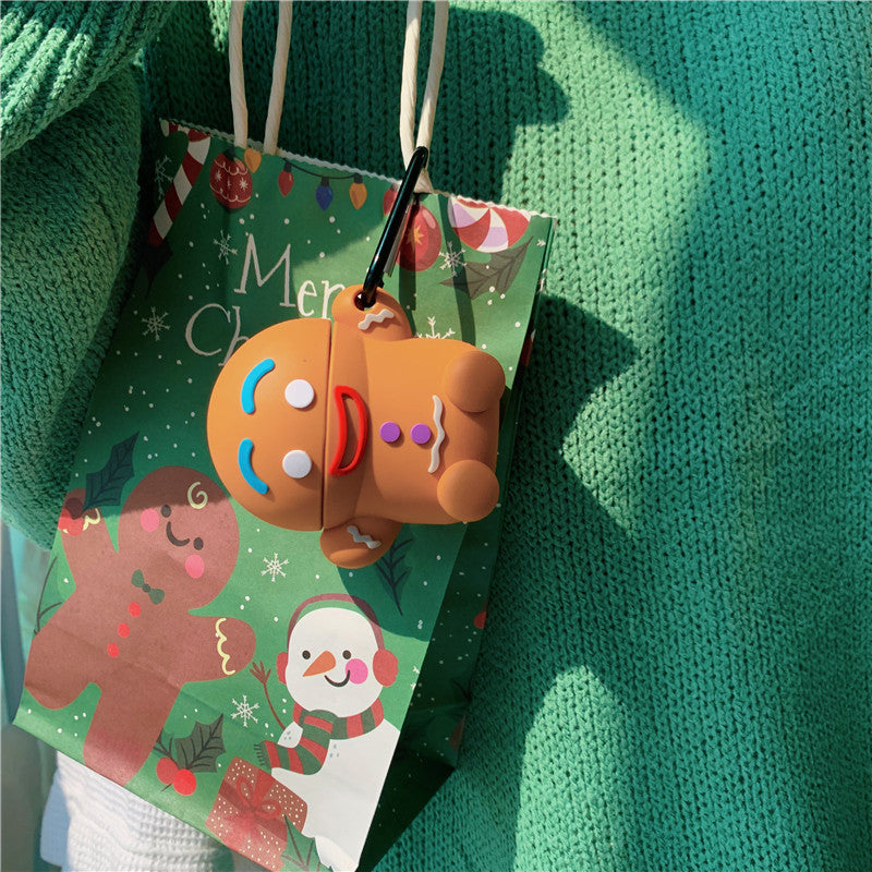 Gingerbread man cartoon AirPods Case - Expressify