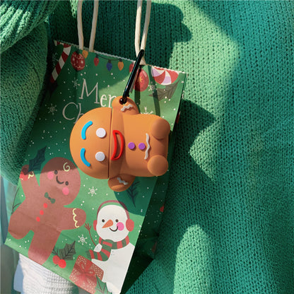 Gingerbread man cartoon AirPods Case - Expressify