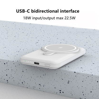 Magsafe Magnetic Wireless Power Bank with stand 10000/5000 mAh - Expressify