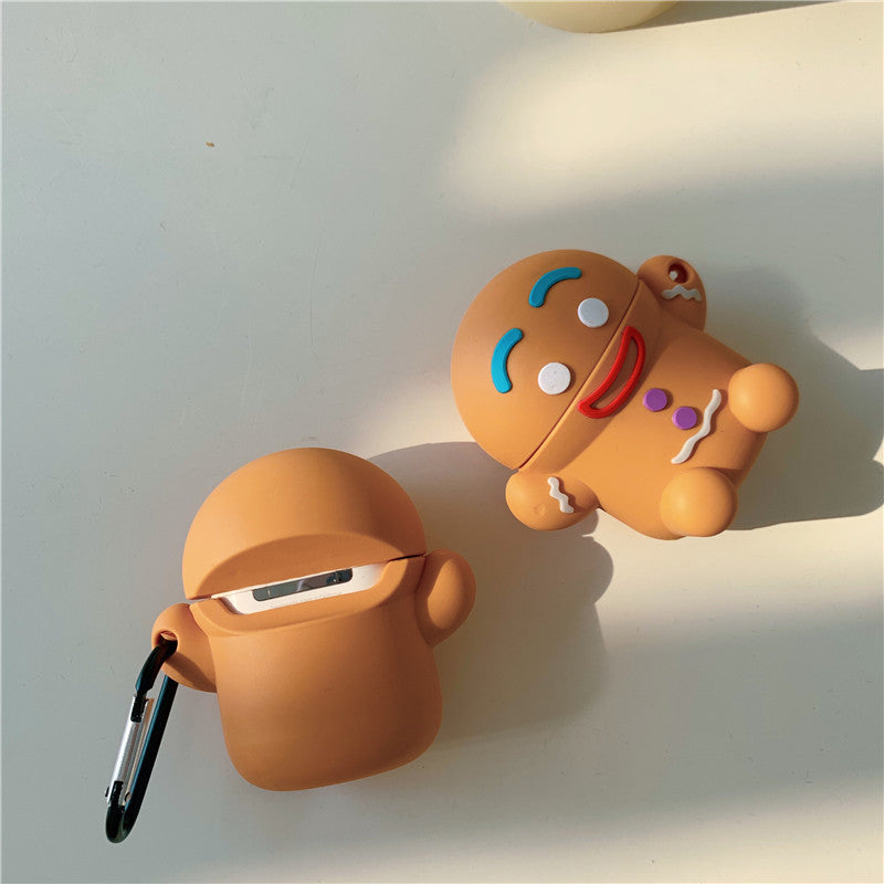 Gingerbread man cartoon AirPods Case - Expressify