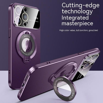 Magnetic Ring Transparent Bracket iPhone Case - Expressify