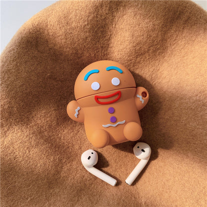 Gingerbread man cartoon AirPods Case - Expressify