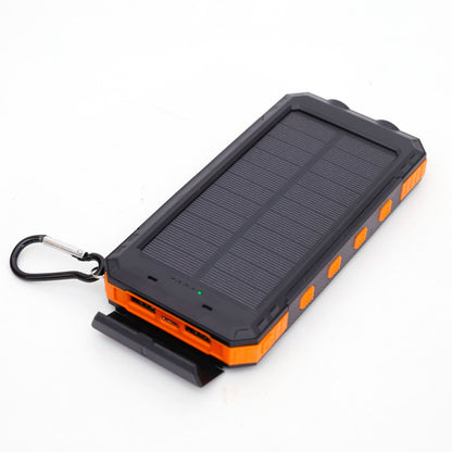 Waterproof Solar Charging Power Bank With Compass and LED Light - Expressify