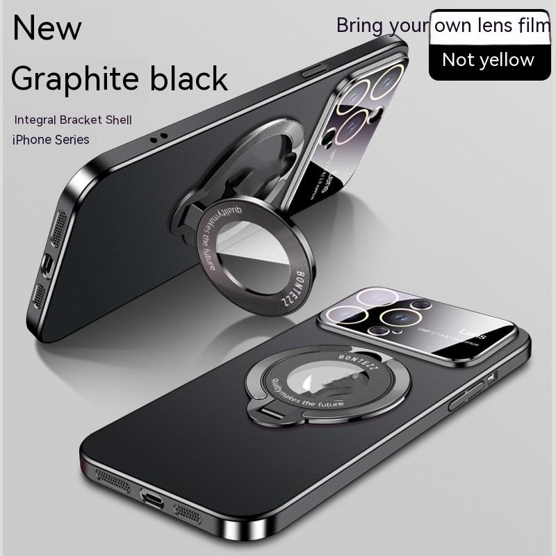 Magnetic Ring Transparent Bracket iPhone Case - Expressify