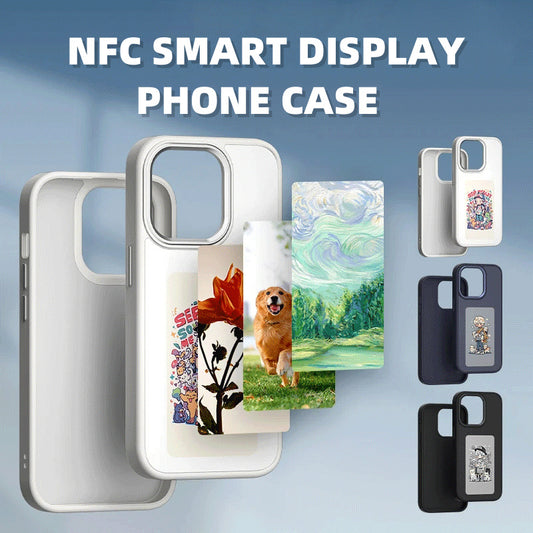 E-ink NFC DIY Screen iPhone Case