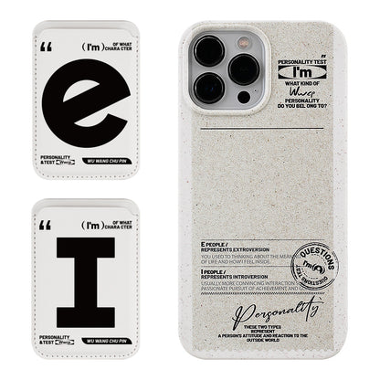 Biodegradable iPhone Case with Magnetic Card Holder - Expressify