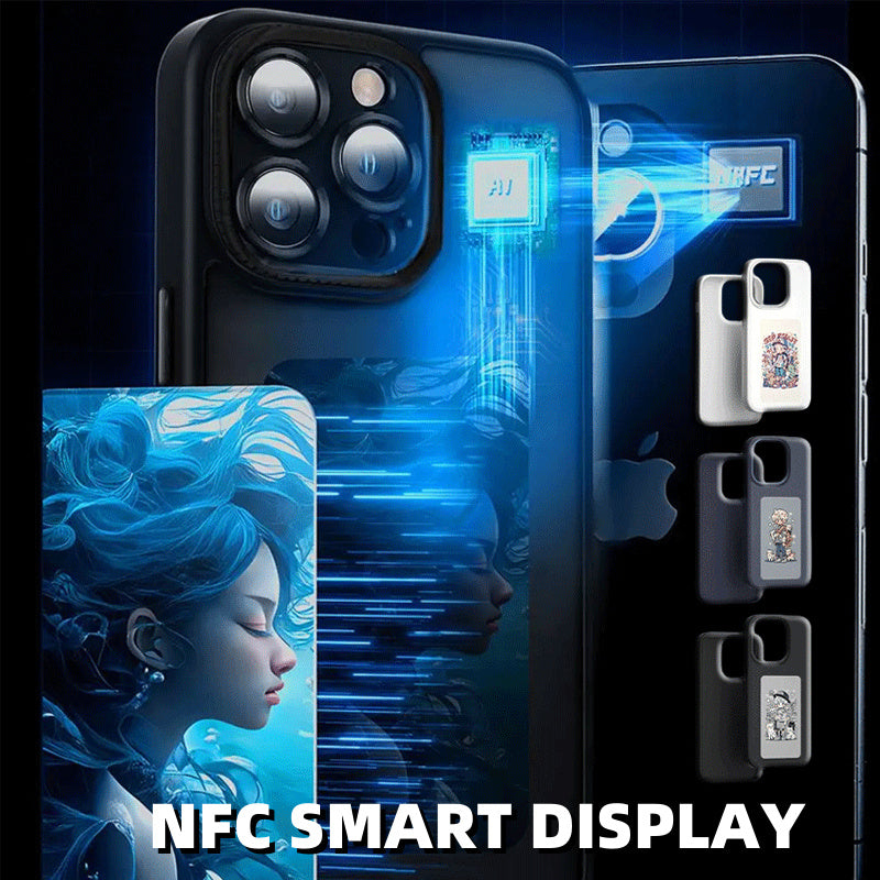 E-ink NFC DIY Screen iPhone Case