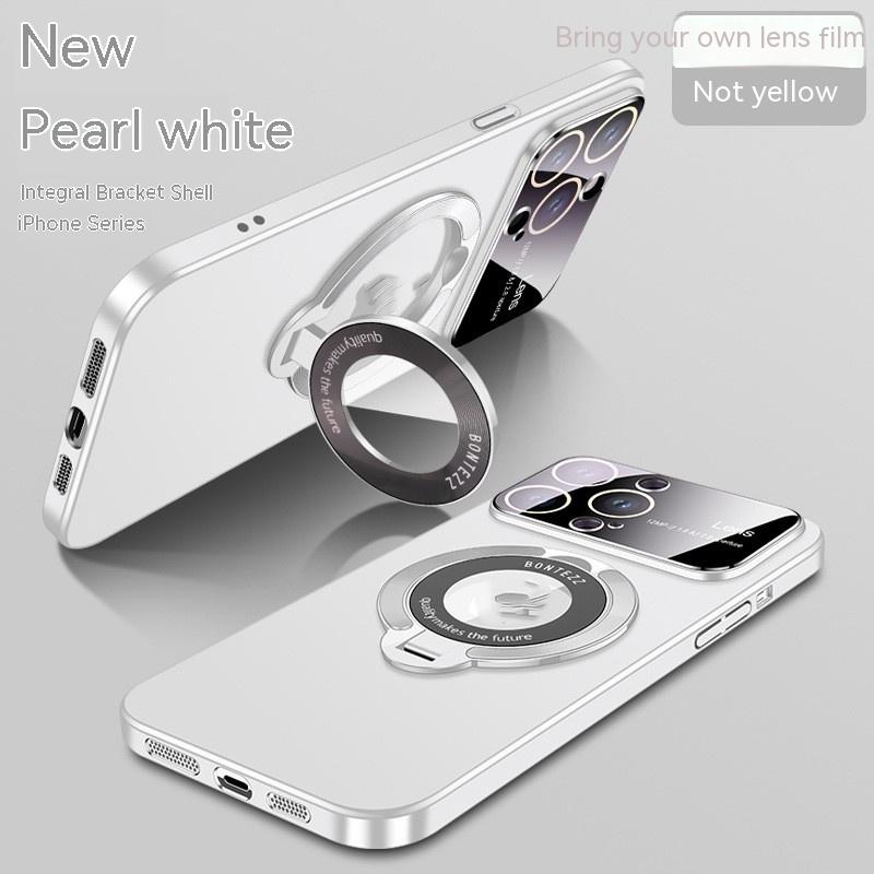 Magnetic Ring Transparent Bracket iPhone Case - Expressify