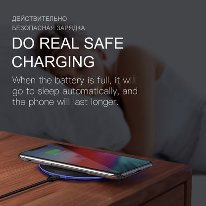 10W/ 5W USB Fast Wireless Phone Charger - Expressify