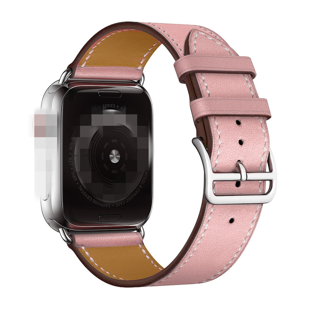 Leather Strap Compatible With Apple Watch - Expressify