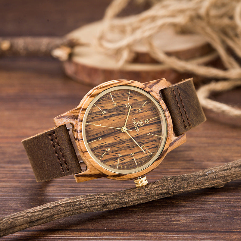 Wooden Quartz Watch - Expressify