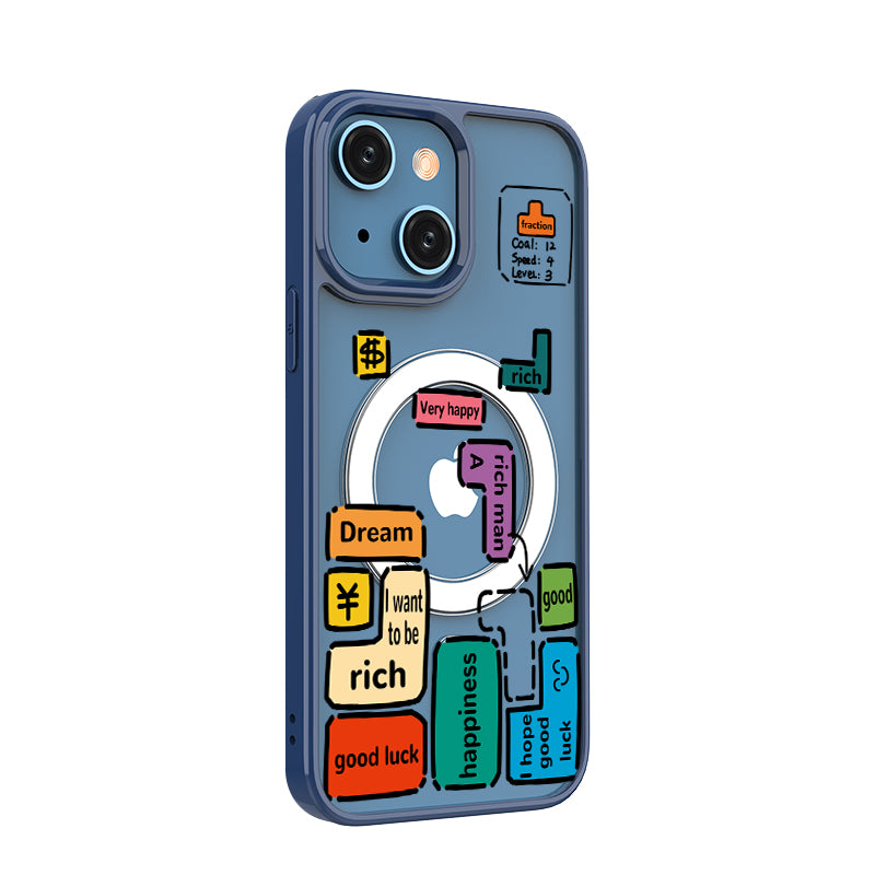 Cartoon Style Magnetic Magsafe iPhone Case - Expressify