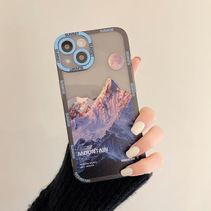 Snow Mountain Transparent Case For iPhone - Expressify